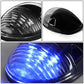 02-07 Chevrolet Silverado / GMC Sierra Black Housing Blue LED Cab Light