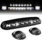 2002-2007 Chevrolet Silverado / GMC Sierra Cab Light - Black Housing / White LED