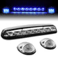 02-07 Chevrolet Silverado / GMC Sierra Chrome Housing Blue LED Cab Light