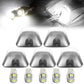 88-02 Chevrolet Silverado / GMC Sierra Chrome Housing White LED Cab Light
