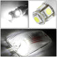 88-02 Chevrolet Silverado / GMC Sierra Chrome Housing White LED Cab Light