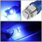 88-02 Chevrolet Silverado / GMC Sierra Smoke Housing Blue LED Cab Light