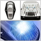 80-96 Ford Super Duty Chrome Housing Blue LED Cab Light