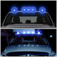 80-96 Ford Super Duty Chrome Housing Blue LED Cab Light