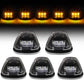 99-15 Ford Super Duty Black Housing Amber LED Cab Light
