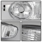 SPYDER Xtune GMC Sierra Denali 00-06 Bumper Lights Clear CBL-GD00-C 9027086