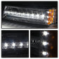 SPYDER Xtune Chevy Silverado 03-06 / Avalanche 02-06 LED Bumper Lights Chrome CBL-JH-CS03-LED-C 9027499