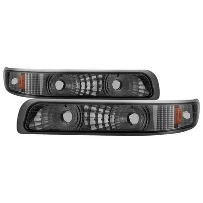 SPYDER Xtune Chevy Silverado 99-02 Amber Reflector Bumper Lights Smoke CBL-JH-CS99-AM-SM 5064288