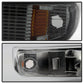 SPYDER Xtune Chevy Silverado 99-02 Amber Reflector Bumper Lights Smoke CBL-JH-CS99-AM-SM 5064288
