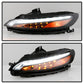 SPYDER xTune 14-17 Jeep Cherokee Parking Signal Lights - LED Daytime Running - Black - CBL-JH-JC14-LED-BK 9047145