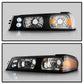SPYDER Xtune Chevy Colorado 04-12 / GMC Canyon 04-12 Bumper Lights Black CBL-YD-CCO04-BK 5074300