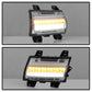 Spyder Jeep Wrangler 2018-2019 (LED Model Only) LED Front Bumper Lights - Sequential Signal - Chrome 5086792