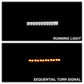 Spyder Jeep Wrangler 2018-2019 (LED Model Only) LED Front Bumper Lights - Sequential Signal - Chrome 5086792