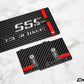 Carbonex F8X (S55) Carbon Charge Cooler Cover - Engraved