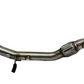 SPDZ1 K Series Header Downpipe 12-15 Civic Si & 13-15 Acura ILX Stainless Bellmouth