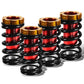 88-01 Honda Civic CRX Del Sol Integra Scale Coilovers Red Gold Black
