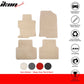 2008-2012 Honda Accord Sedan 4-Door Car Floor Mats Carpet 4PC