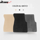 Car Floor Mat for 1992-1995 Honda Civic Black Carpet 4PC Nylon