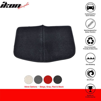 Car Floor Mat for 2009-2014 Nissan Cube Black Carpet 1PC Nylon