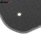 Car Floor Mat for 2010-2013 Mazda 3 Gray Carpet 4PC Nylon