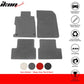 2012-2015 Honda Civic Coupe Car Floor Mats Carpet 4PC Nylon