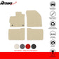 2012-2015 Toyota Prius Nylon Floor Mats Liner Front Rear Carpets