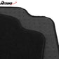 2023-2024 Toyota bZ4X & Subaru Solterra 4PCS Black Floor Mats Nylon