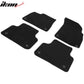 2017-2025 Audi Q7 SQ7&2019-2024 Q8 SQ8 RSQ8 4PC Black Floor Mats Nylon