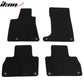 2017-2023 Maserati Levante 4PCS Black Front Floor Mats Carpets Nylon