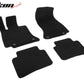 2022-2025 Mercedes-Benz C-Class W206 Sedan Black Floor Mats Nylon