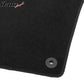 2016-2025 Volvo XC90 PHEV & MHEV Black Floor Mats Nylon 4PCS