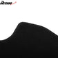 2024-2025 Subaru Crosstrek Impreza Black Front Rear Floor Mats Nylon