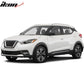 Car Floor Mat for 2018-2024 Nissan Kicks Heavy Duty Black Latex Carpet