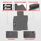 2016-2021 Honda Civic Latex Floor Mats Liner All Weather Carpets
