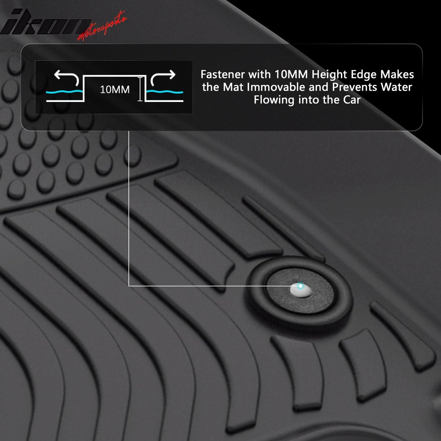 2024-2025 Chevrolet Equinox EV 3D Floor Mats All Weather Carpet TPE