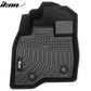 2015-2019 Ford Explorer Bucket Seat 3D Floor Mats Liner Carpets TPE