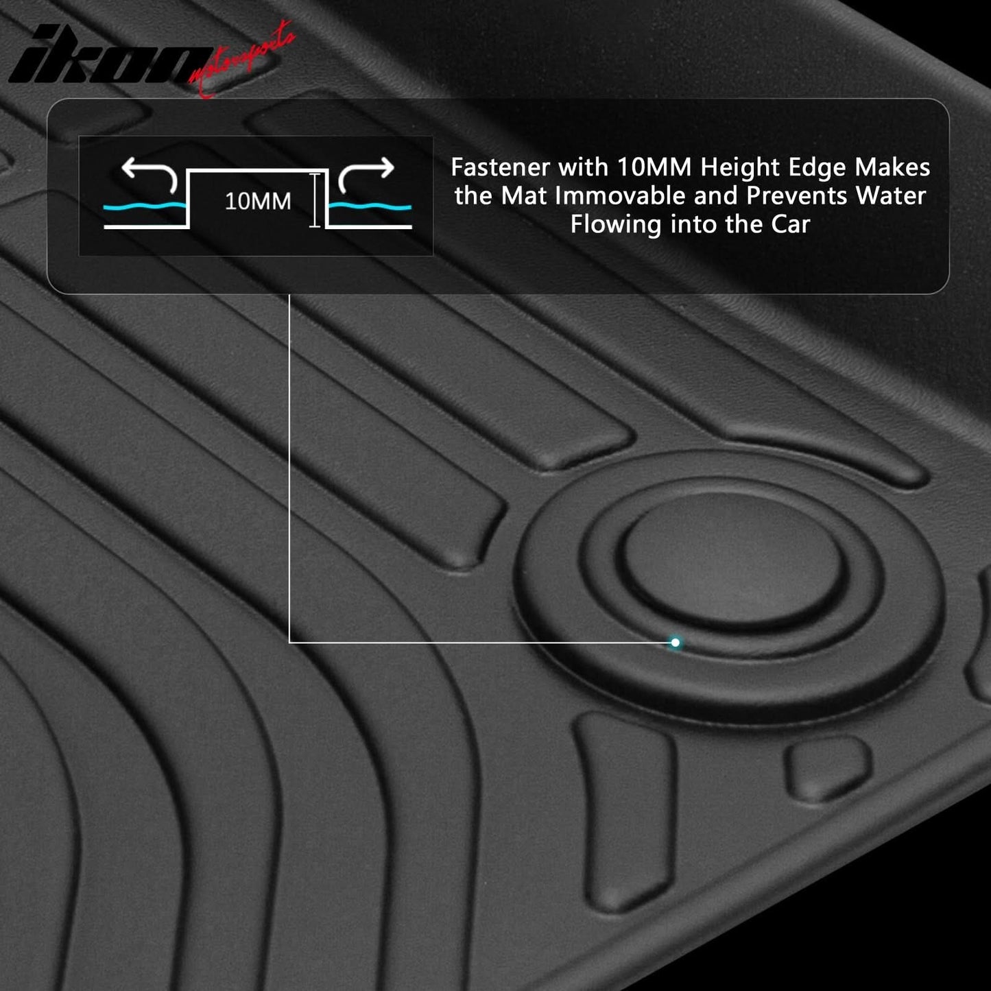 2017-2024 Mini Cooper Countryman 3D Floor Mats All Weather Carpets TPE