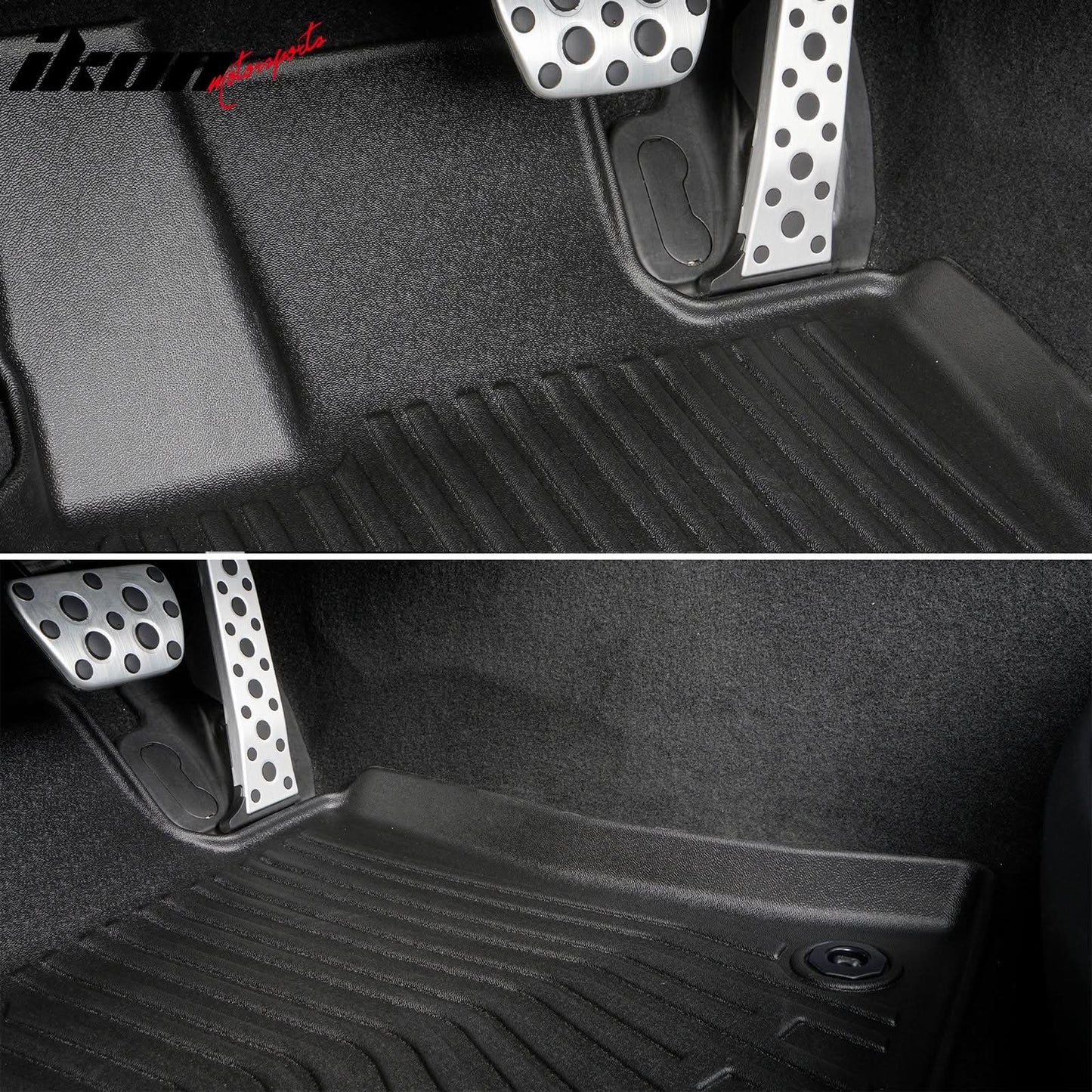 2025 Toyota Camry Hybrid 3D Molded Floor Mats All Season Carpets TPE