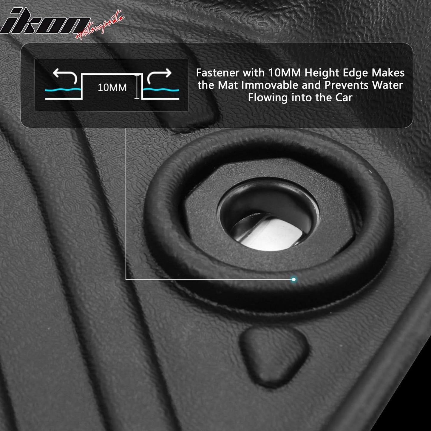 2022-2024 Toyota Corolla Cross AWD 3D TPE Floor Mats Carpet Liner 3PCS