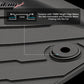 2024-2025 Toyota Tacoma Crew Cab 3D Floor Mats All Weather Carpets TPE