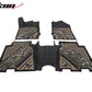 2021-2025 Ford Bronco 4DR Floor Mats TPE Carpets Black w/ Camouflage