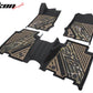 2021-2025 Ford Bronco 4DR Floor Mats TPE Carpets Black w/ Camouflage