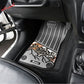 2018-2025 Jeep Wrangler JL Unlimited 4Dr Floor Mats Black Gray TPE