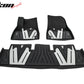2024-2025 Tesla Model 3 3D Floor Mats Liner Black& Gray TPE Injection