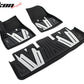2024-2025 Tesla Model 3 3D Floor Mats Liner Black& Gray TPE Injection