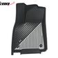 2020-2024 Tesla Model Y 3D Floor Mats Liner Black& Gray TPE Injection