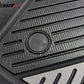 2020-2024 Tesla Model Y 3D Floor Mats Liner Black& Gray TPE Injection