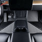 2020-2024 Tesla Model Y 3D Floor Mats Liner Black& Gray TPE Injection