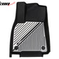2020-2024 Tesla Model Y 3D Floor Mats Black& Gray& White TPE Injection