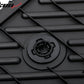 2020-2024 Tesla Model Y 3D Floor Mats Black& Gray& White TPE Injection